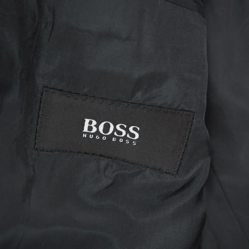 Hugo Boss Suit Jacket Mens 40R Einstein/Gcl Charcoal Solid Professional Blazer